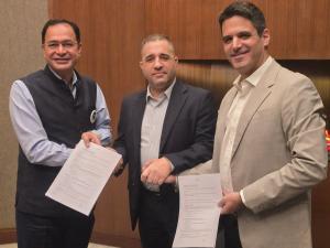 BVG and Senecio MOU ceremony braced by Israel Consul General to India, Mr. Yaniv Revach