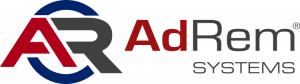 Red and Blue AdRem Systems Logo in 750px