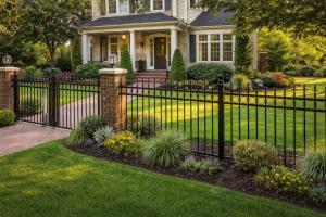 Fencing styles showing how fence height, spacing, and design affect property value