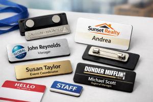 magnetic name badges and name tags made by NameBadge.com