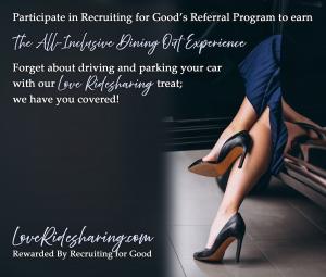 Join The Brentwood Social Club to earn dining at The sweetest restaurants; and $1000 Ridesharing Gift card www.LoveRidesharing.com