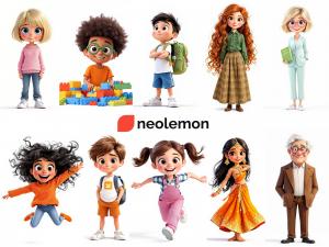 Beginner-friendly AI cartoon generator to create consistent characters for children's books, stories and animations.