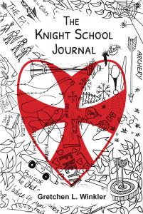The image is the cover of the book "The Knight School Journal"