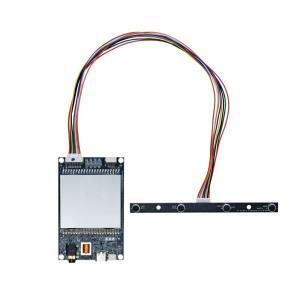 Directional Sound Pick-up (The Microphone): The solution features the DS-M602 module, an advanced microphone array with a precise 30° pickup angle (Horizontal ±15°).