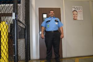 Unarmed Security Guard.