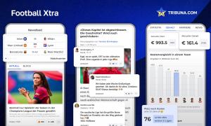 App Football Xtra con resultados en vivo, estadísticas de fútbol y funciones para aficionados