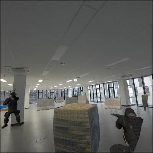 XR-based close-combat training platform