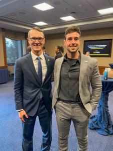 Adri Ofman with Congressman James Walkinshaw