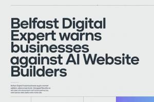 Belfast Digital Expert Warns Established Businesses Against AI Website Builders