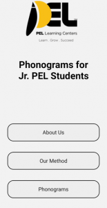 PEL Phonics App