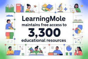 LearningMole Maintains Free Access to 3,300 Educational Resources - Resources for Schools