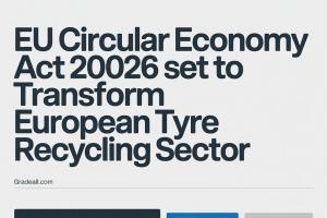 EU Circular Economy Act 2026 Set to Transform European Tyre Recycling