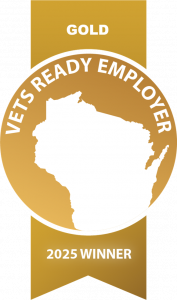 2025 Vets Ready Employer Gold Award logo
