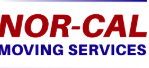 NOR-CAL Moving Services company logo in red and blue