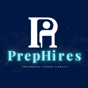 PrepHires Ltd logo representing a global career development and employability platform