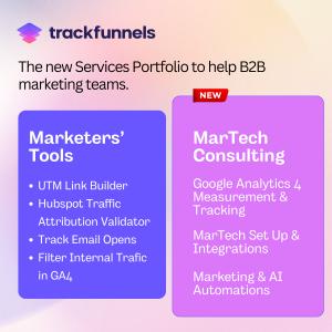 TrackFunnels MarTech Services Portfolio