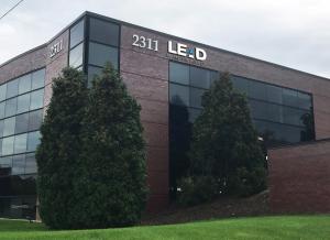 Exterior of LEAD Marketing Agency headquarters in Grand Rapids, Michigan.