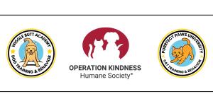 Wiggle Butt Academy, Operation Kindness Humane Society and Purrfect Paws Unversity Create Innovative Partnership that Gives Back to the Community and Pets in Need
