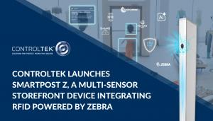 SmartPost Z™, a Multi-Sensor Storefront Device Integrating RFID powered by Zebra Technologies