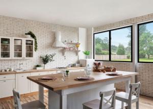 black energy-efficient windows in a Houston home