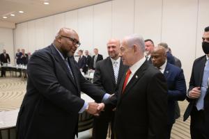 President Netanyahu meets with Evangelical leaders in Florida