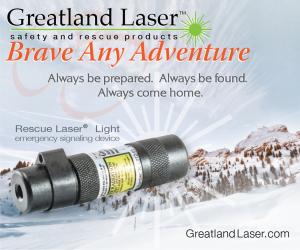 Rescue Laser Light is a hand-held day and nighttime laser signaling device that provides a convenient, effective way to signal a rescue party. Its waterproof, rugged design combines the safety of a laser signaling device with the convenience of a flashlig
