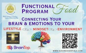 Functional Food Program Connecting Your Brain and Emotions to your environment, lifestyle and mindset