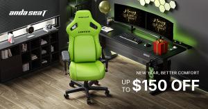 2026 New year AndaSeat Kaiser 4 Cyber Green