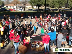 2018 Tax Lions Toy Giveaway