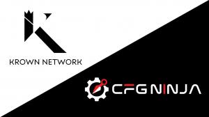 Krown Network and CFG NINJA Graphic
