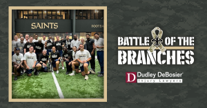 Dudley DeBosier Injury Lawyers presents Battle of the Branches