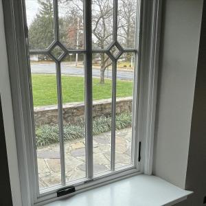 Residential window installation completed by Worcester Windows in Worcester Massachusetts