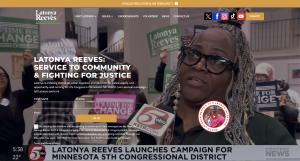 Latonya Reeves For Congress Website