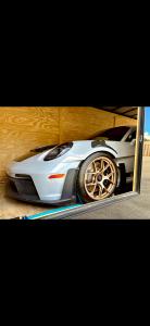 Porsche Strapped In For Enclosed Transport