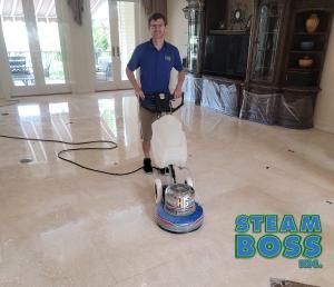 Residential Tile Floor Polishing
