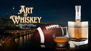 Art of whisky promotional graphic.