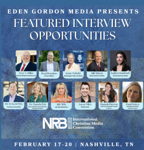 Eden Gordon Media and “The All-American Book Club” Look Ahead to NRB 2026 International Christian Media Convention