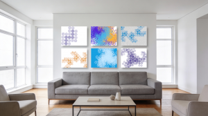 Collection of all Six Images from the Driving In Circles Series