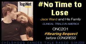 Jace's Story with ONC201 and DIPG on Childhood Cancer Talk Radio