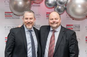 Dennis Roberts and John Byers, Owners of Royal LePage Frank Real Estate in Oshawa Ontario