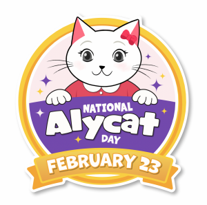Alycat Day Badge