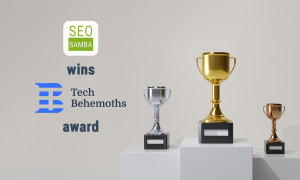 SeoSamba Wins TechBehemoths Global Excellence Award for the Fourth Year in a Row