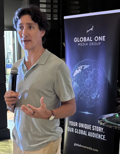 Global One Media meets with former Canadian Prime Minister Justin Trudeau