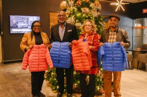 Photo Identification (from left to right)  •	Tonya Adair - President & CEO of Alternatives for Girls •	Marvin Beatty - Vice President of Community and Public Relations at Hollywood Casino at Greektown •	Mary Carmen Muñoz - Executive Director, LA SED •	Joh