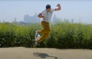 Los Angeles World Cup 2026 host committee webpage describing eight matches and fan engagement