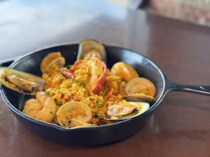 Atlantic Paella at Atlantic Grille