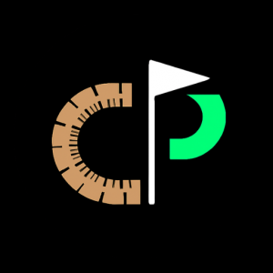CloPinz logo for the mobile Closest-to-the-Pin and Long Drive golf competition app