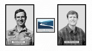 Two photos of the new members of Home Waters Real Estate Group, Dan Richardson and Steve Brown