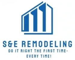The S&E Remodeling Logo