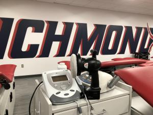 University of Richmond Athletic Department endorses BuffEnuff Power Massager.